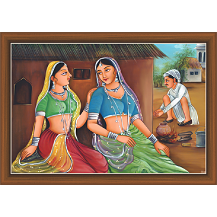 Rajsthani Paintings (R-9808)